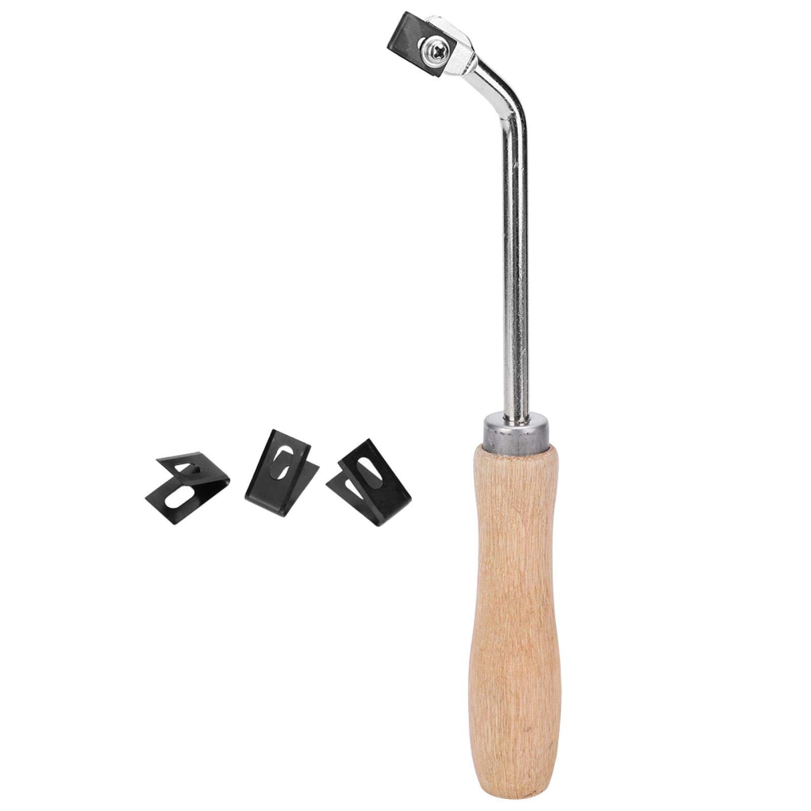 Kuuleyn sgorbia scanalatura pavimenti PVC 3 lame faggio