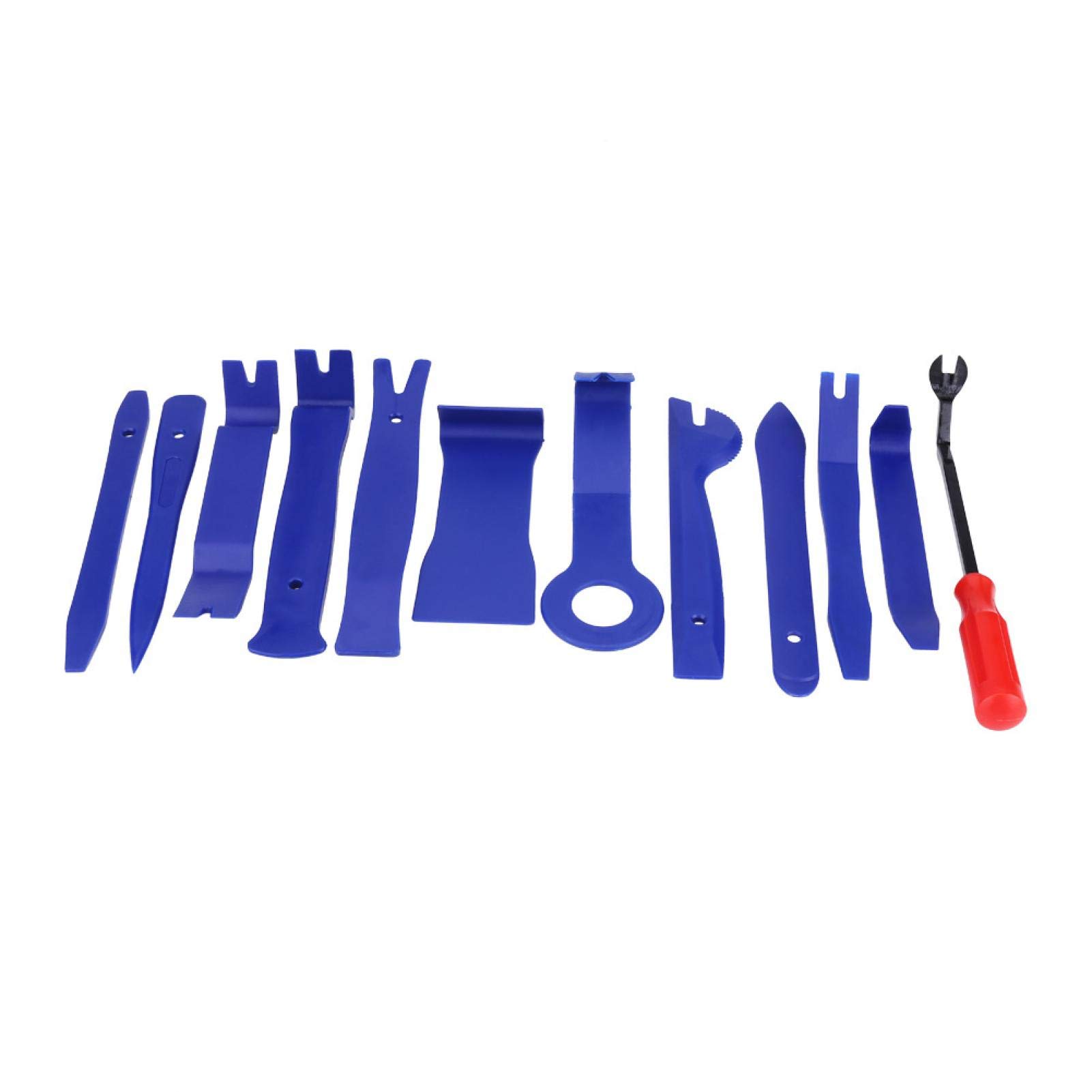 Kuuleyn kit rimozione interni auto 12 pezzi PP metallo