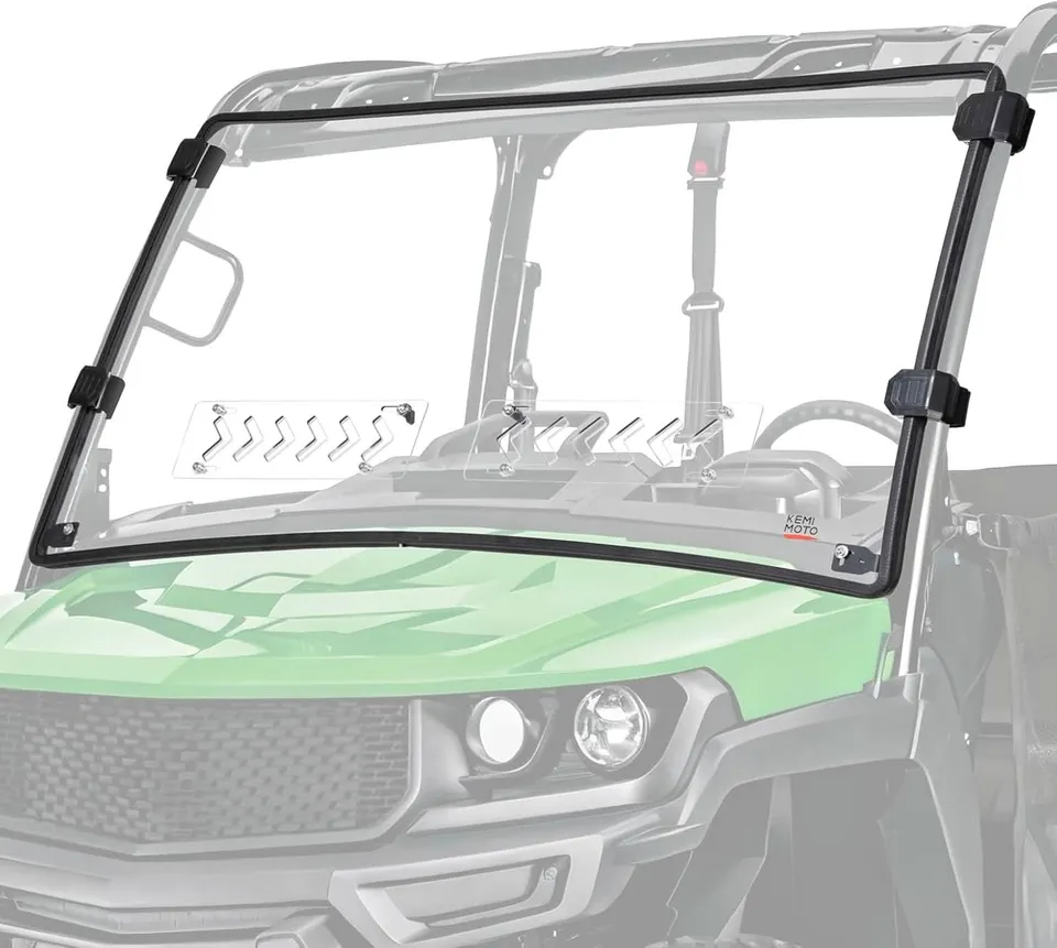 KEMIMOTO Gator XUV parabrezza ventilato policarbonato