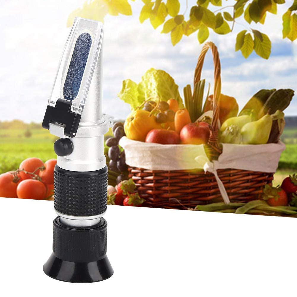 Kuuleyn Rifrattometro Brix 0-90% per Zucchero Frutta Miele