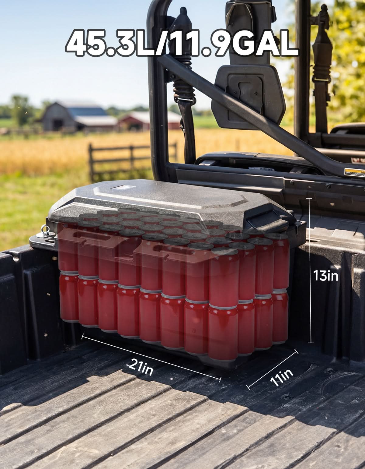 KEMIMOTO Defender Commander bauletto 45,3L antifurto
