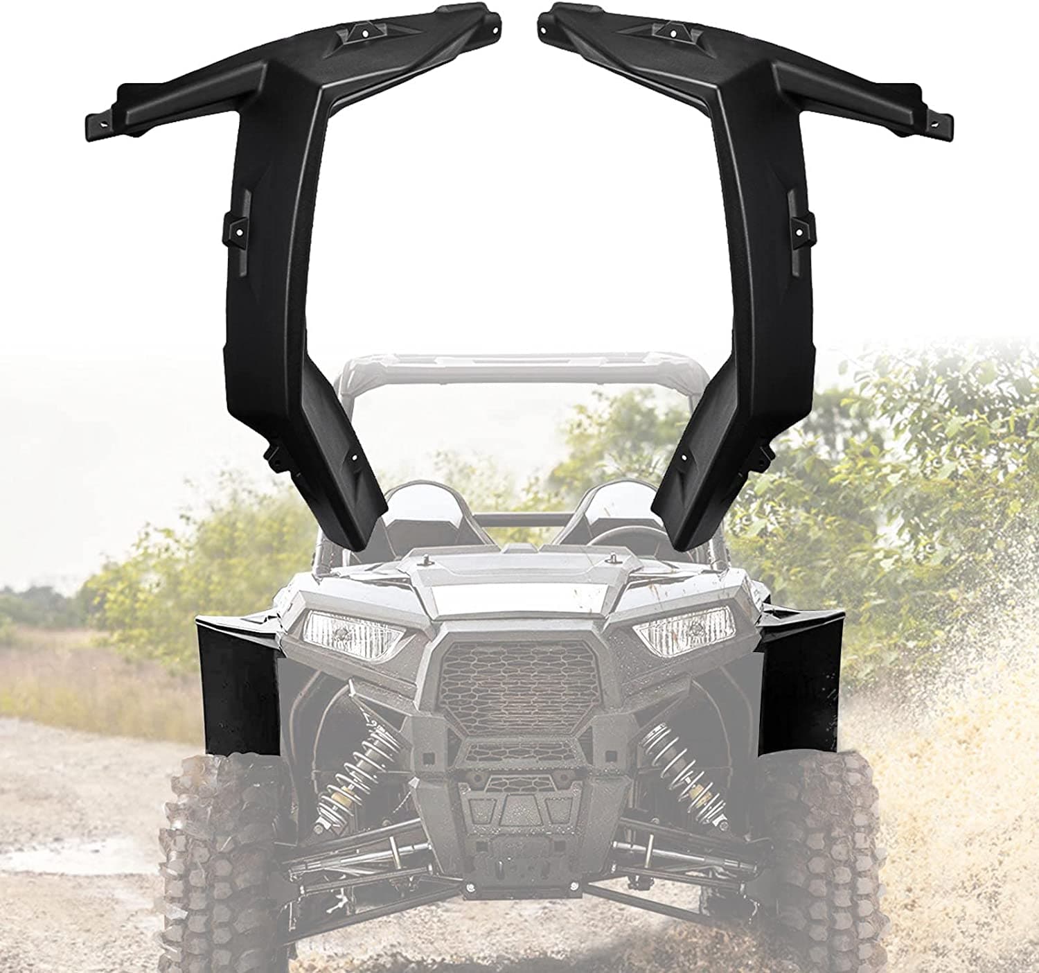 KEMIMOTO Paraspruzzi Anteriori RZR XP 1000 Allargati 2PZ