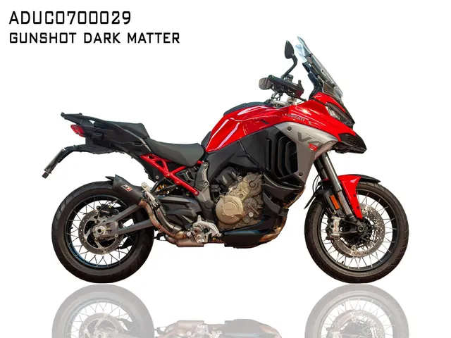 QD Exhaust Gunshot decatalizzatore Ducati Multistrada V4 Euro5+