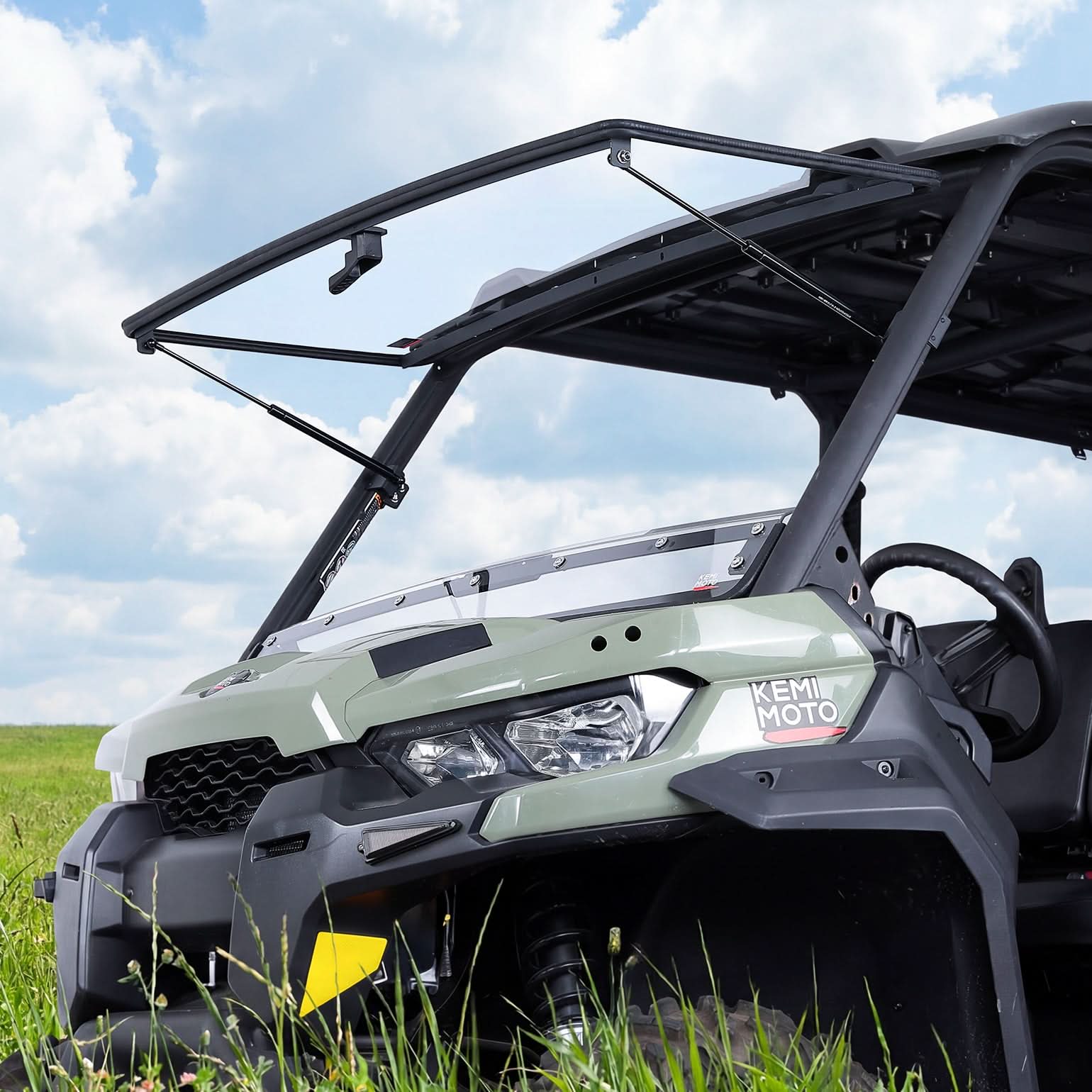 KEMIMOTO Defender parabrezza ribaltabile HD5-HD10 MAX 2016+