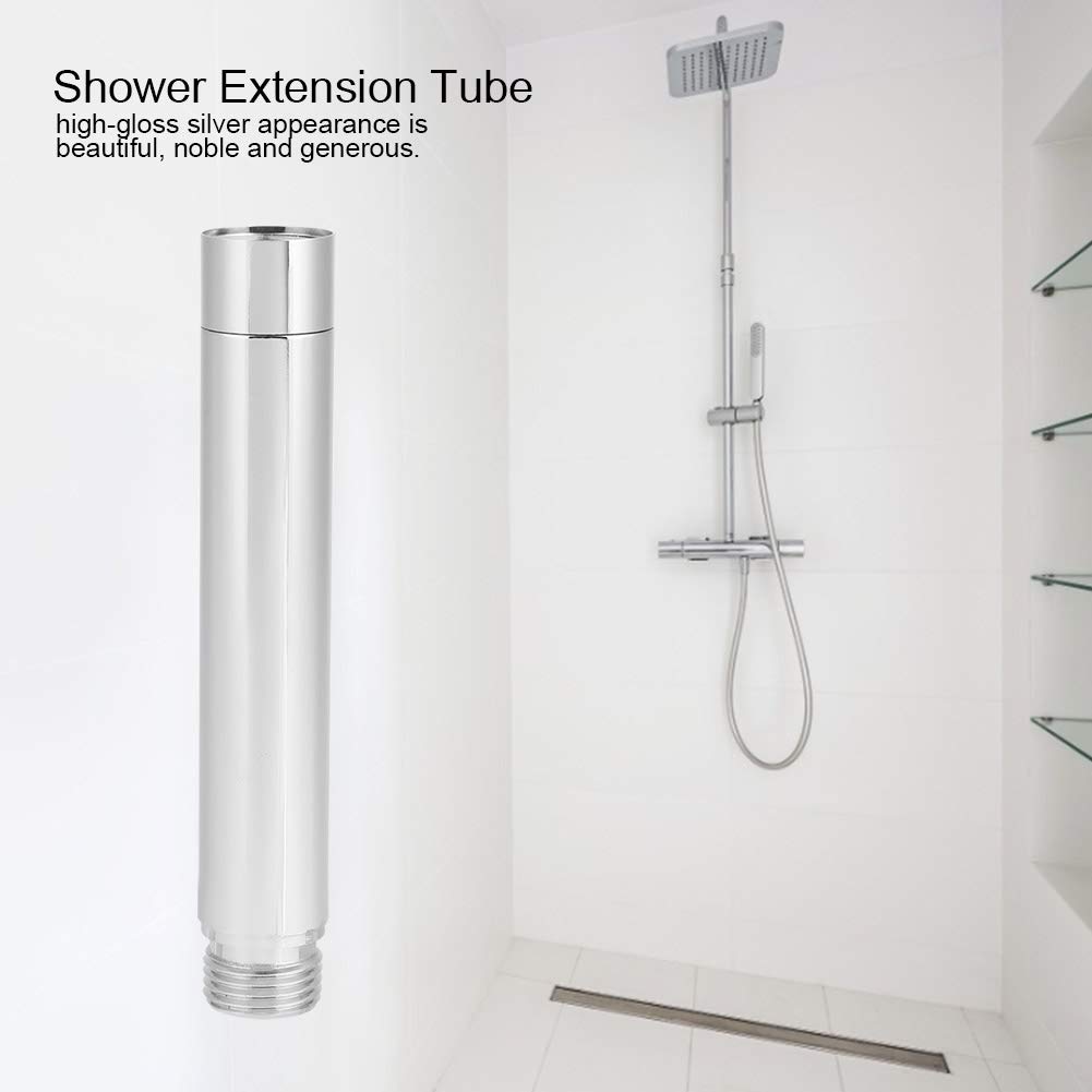 Kuuleyn Tubo Prolunga Doccia Acciaio Inox 10 cm G1/2 Cromato