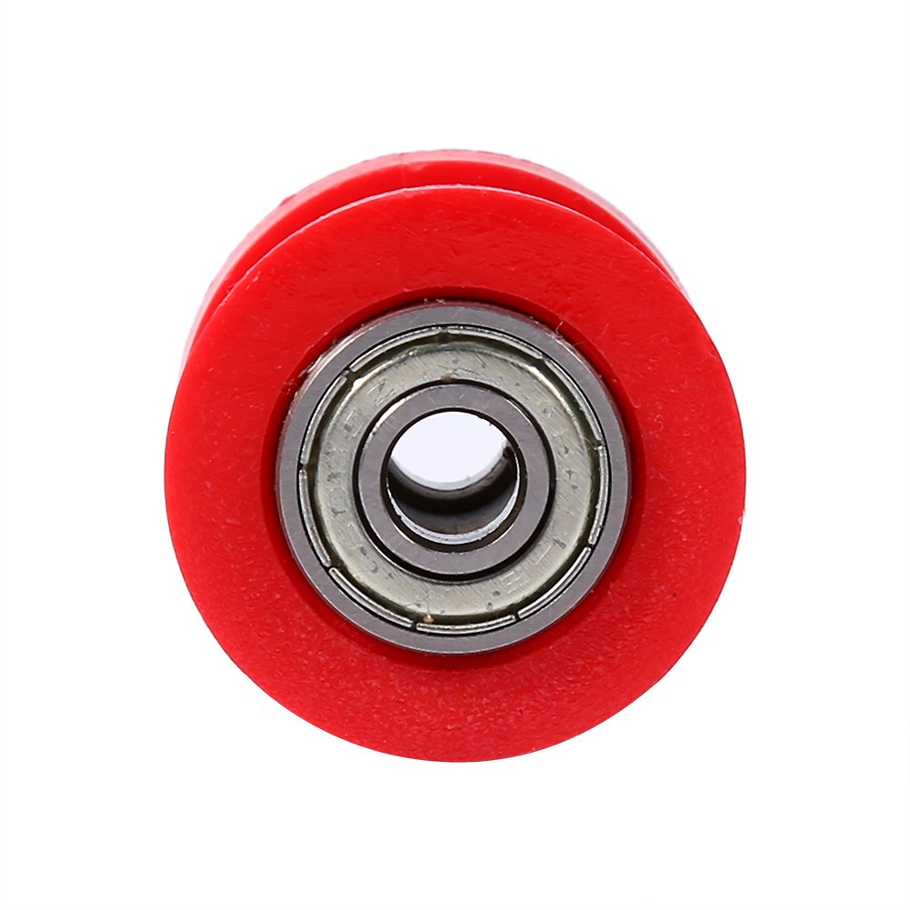 Kuuleyn ID 8 mm puleggia guidacatena rossa pit bike nylon