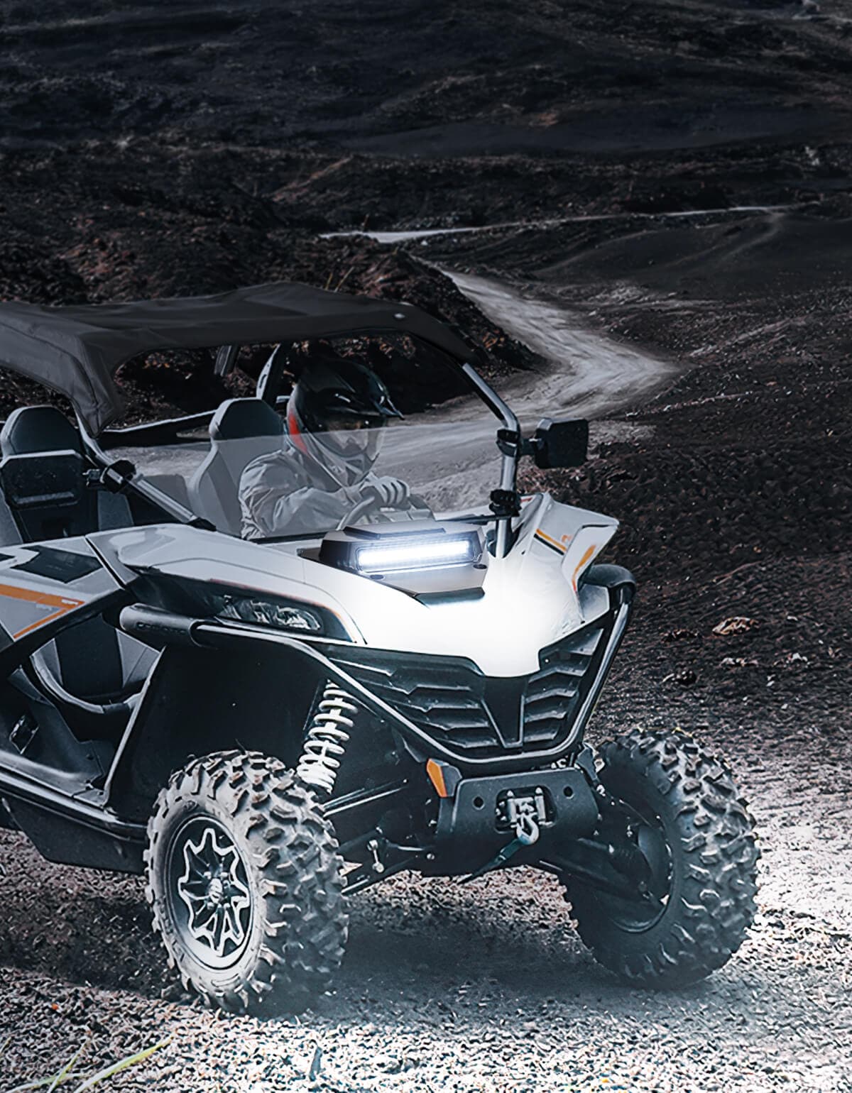 KEMIMOTO Cofano ZFORCE 950 con LED 2500LM IP67