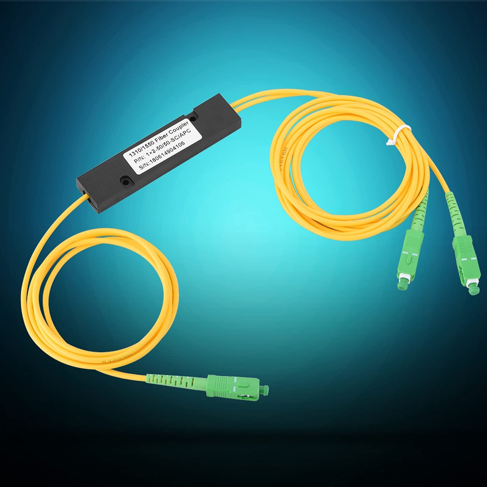 Kuuleyn 1X2 Splitter Fibra Ottica SC APC Monomodale