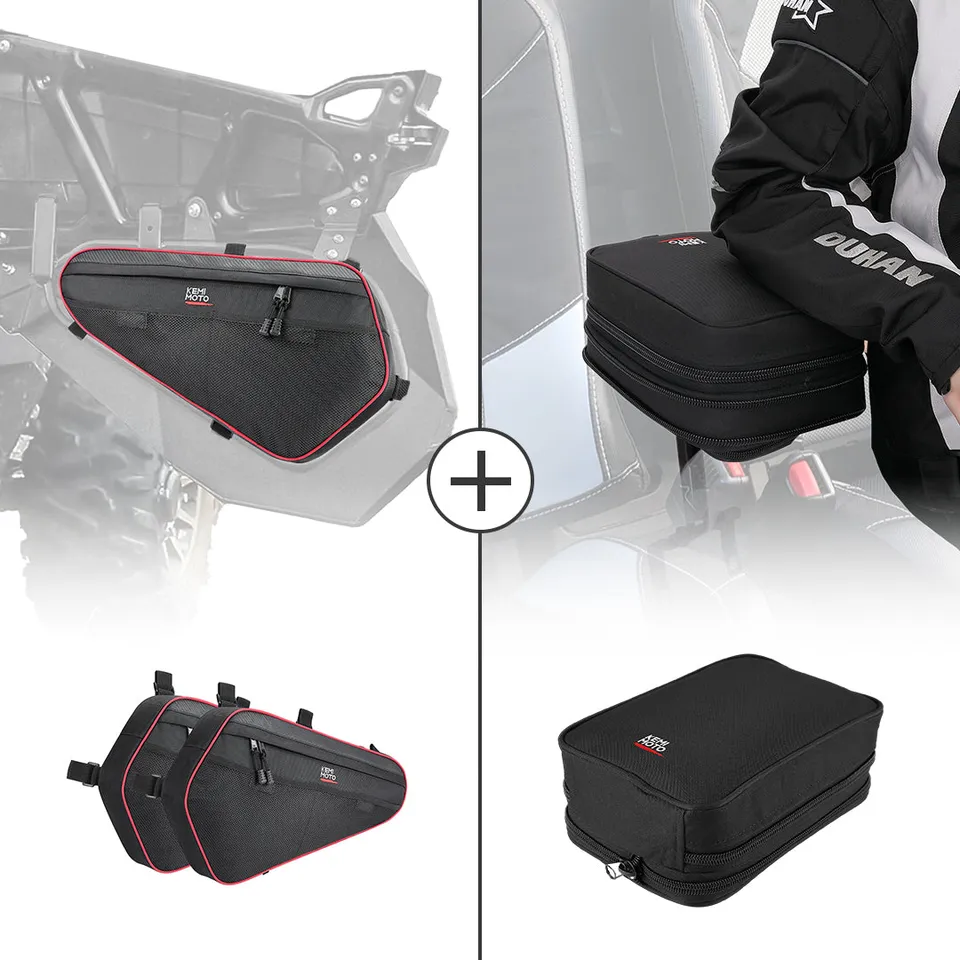 KEMIMOTO set borse porta e bracciolo RZR 2014-2023