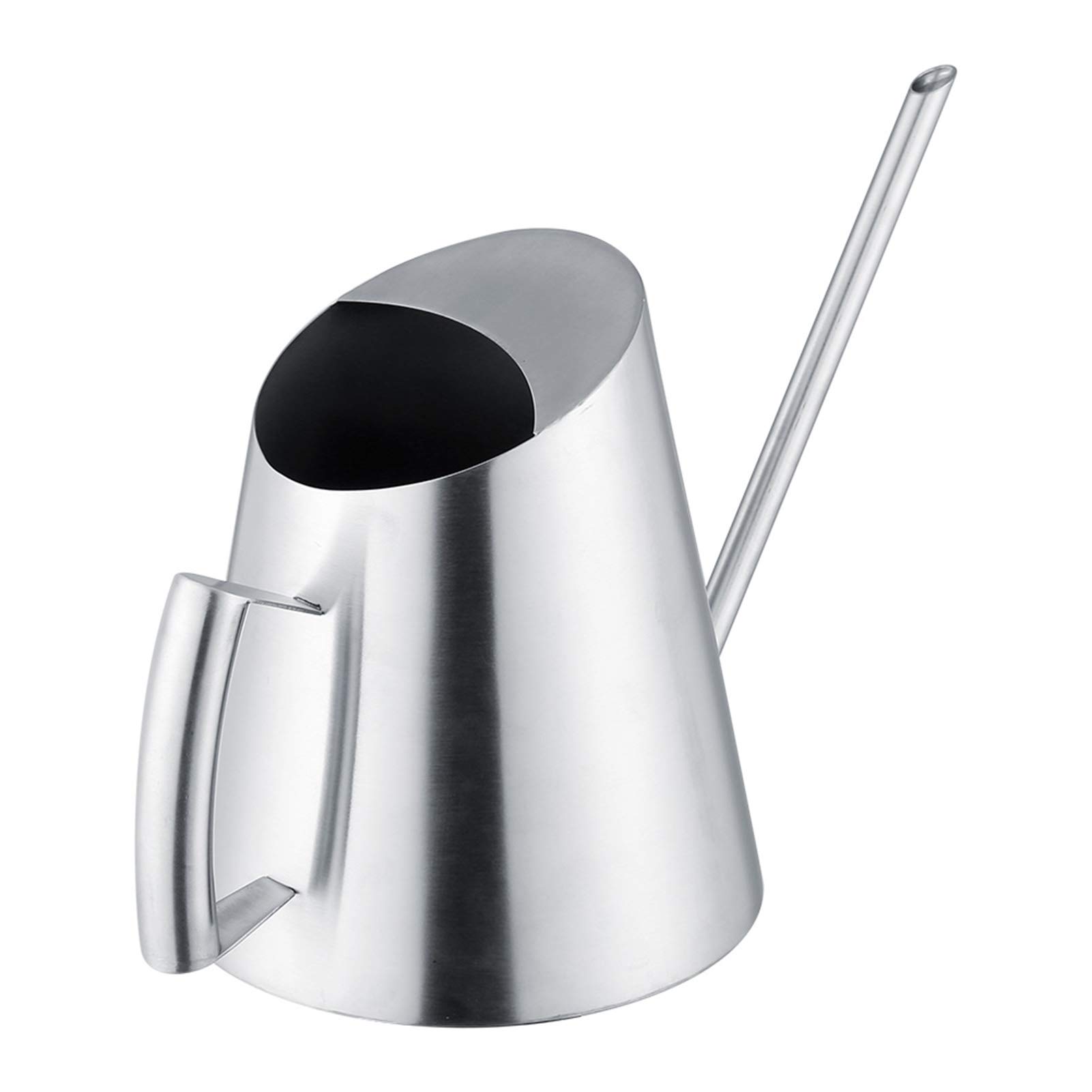 Kuuleyn Annaffiatoio Acciaio Inox 1500 ml Beccuccio Lungo