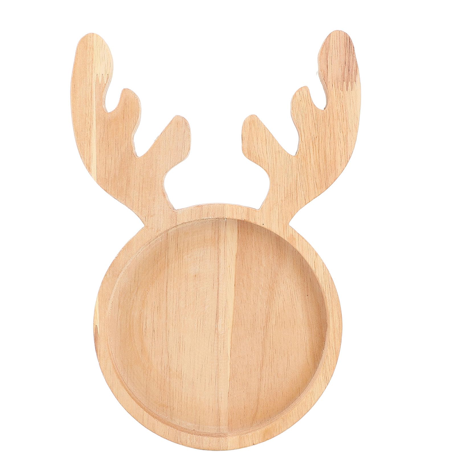 Hapivida Vassoio Legno Quercia Natale Cervo