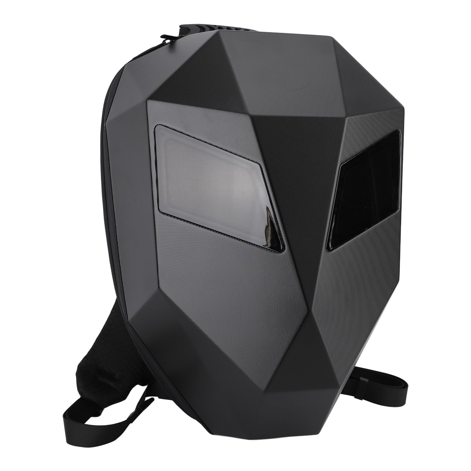 AOWINHIT Zaino LED Moto Guscio Rigido Impermeabile App