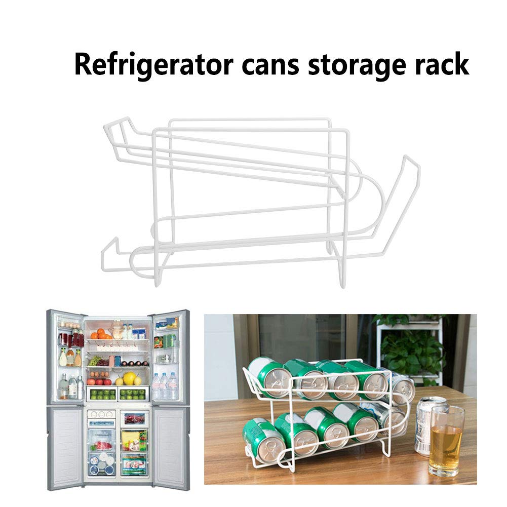 Kuuleyn Porta Lattine Frigo Doppio Strato Metallo Bevande