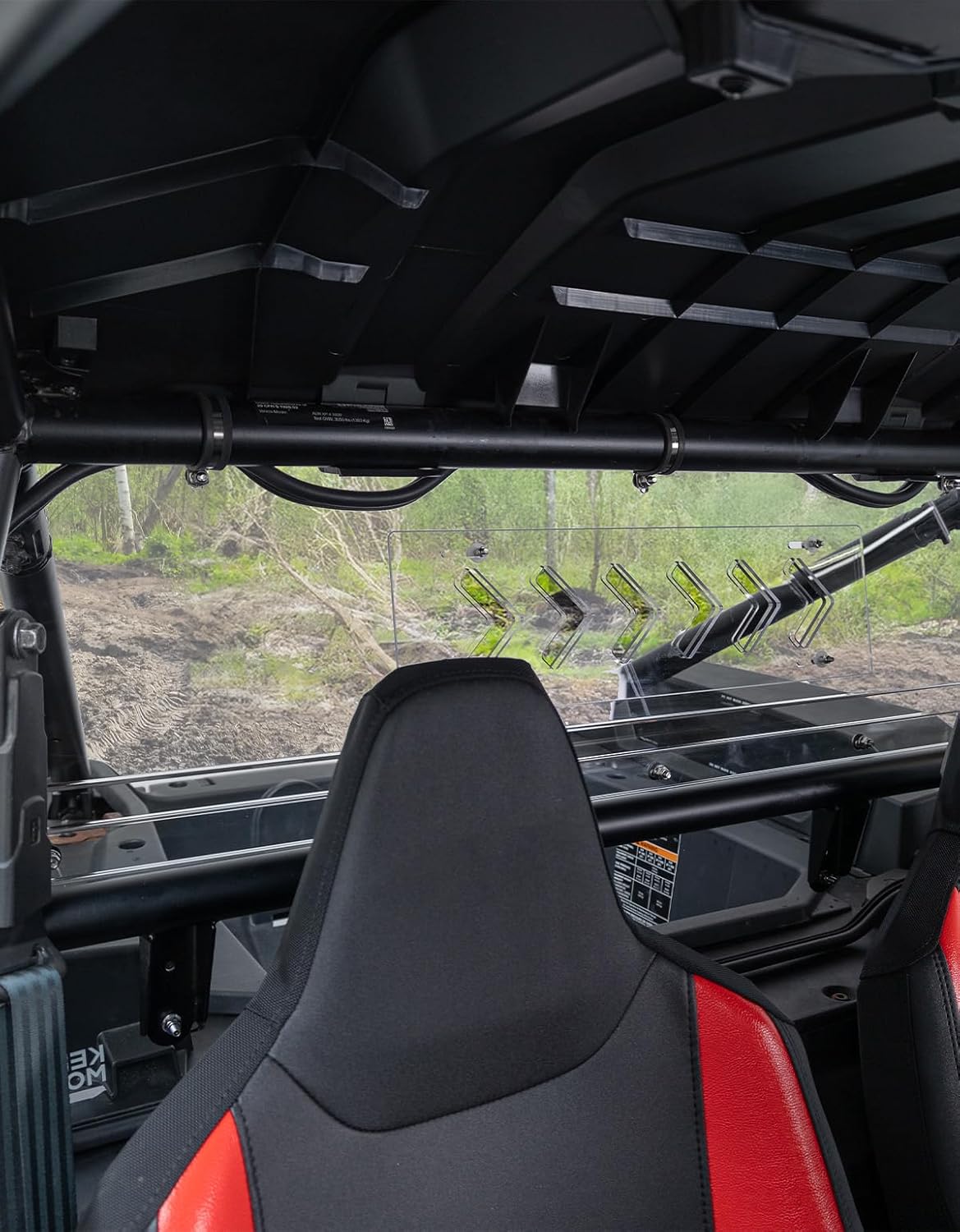 KEMIMOTO RZR XP 1000 parabrezza posteriore ventilato