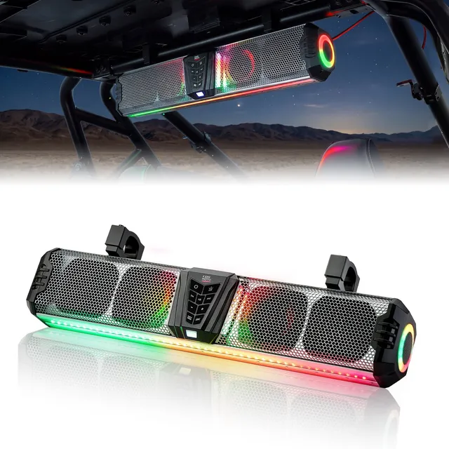KEMIMOTO Midnight SL60 Gen1.5 soundbar 26" RGB metallo