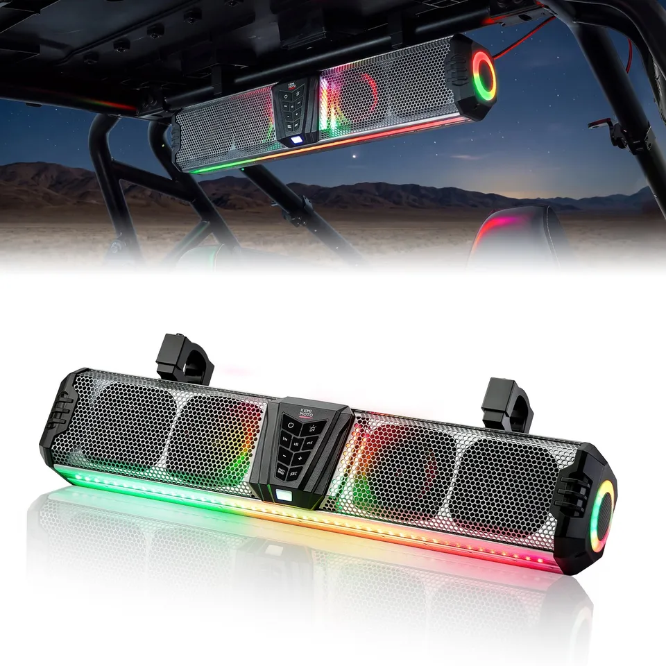 KEMIMOTO Midnight SL60 Gen1.5 soundbar 26" RGB metallo