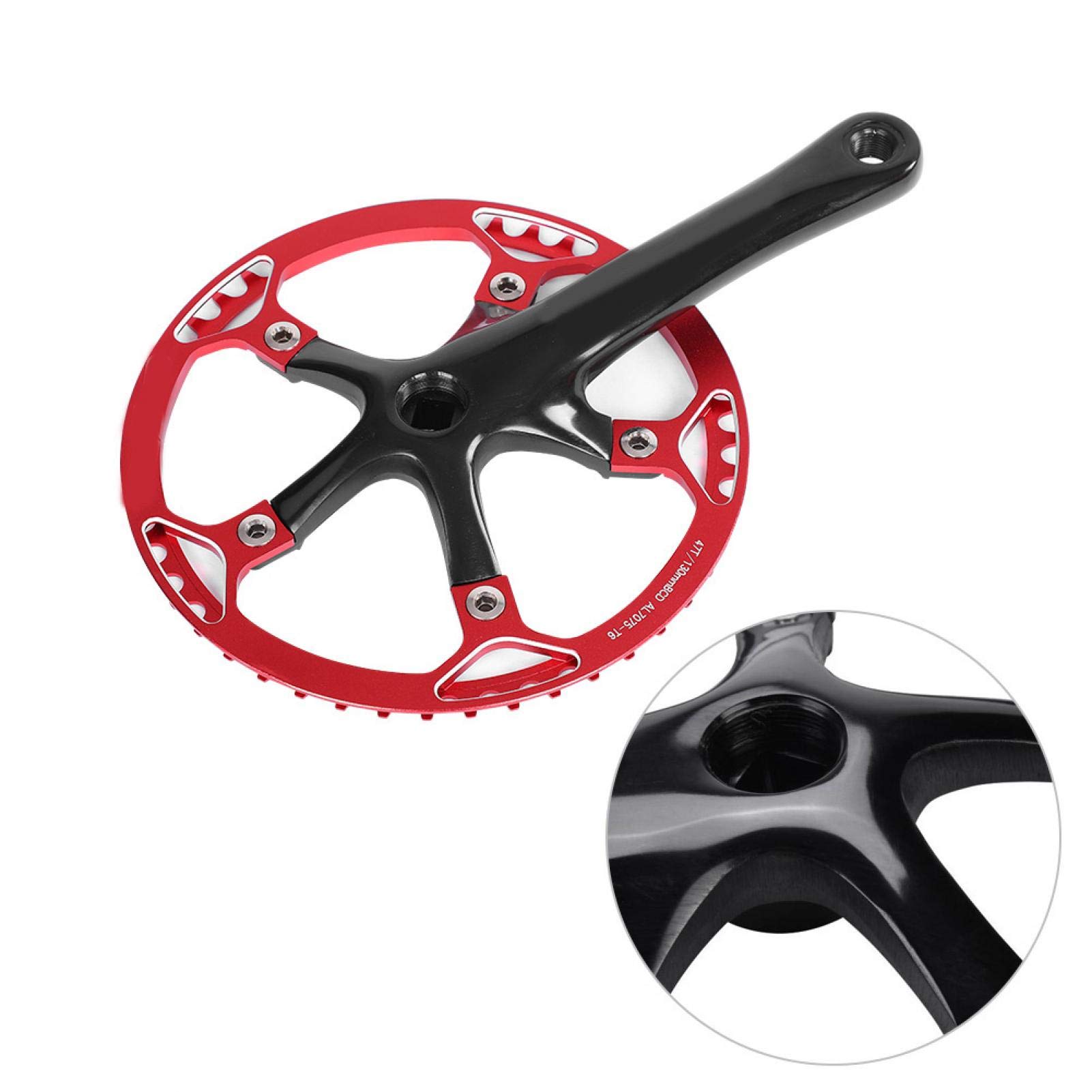 Kuuleyn Meijun Guarnitura Bici 170 mm 45T Alluminio