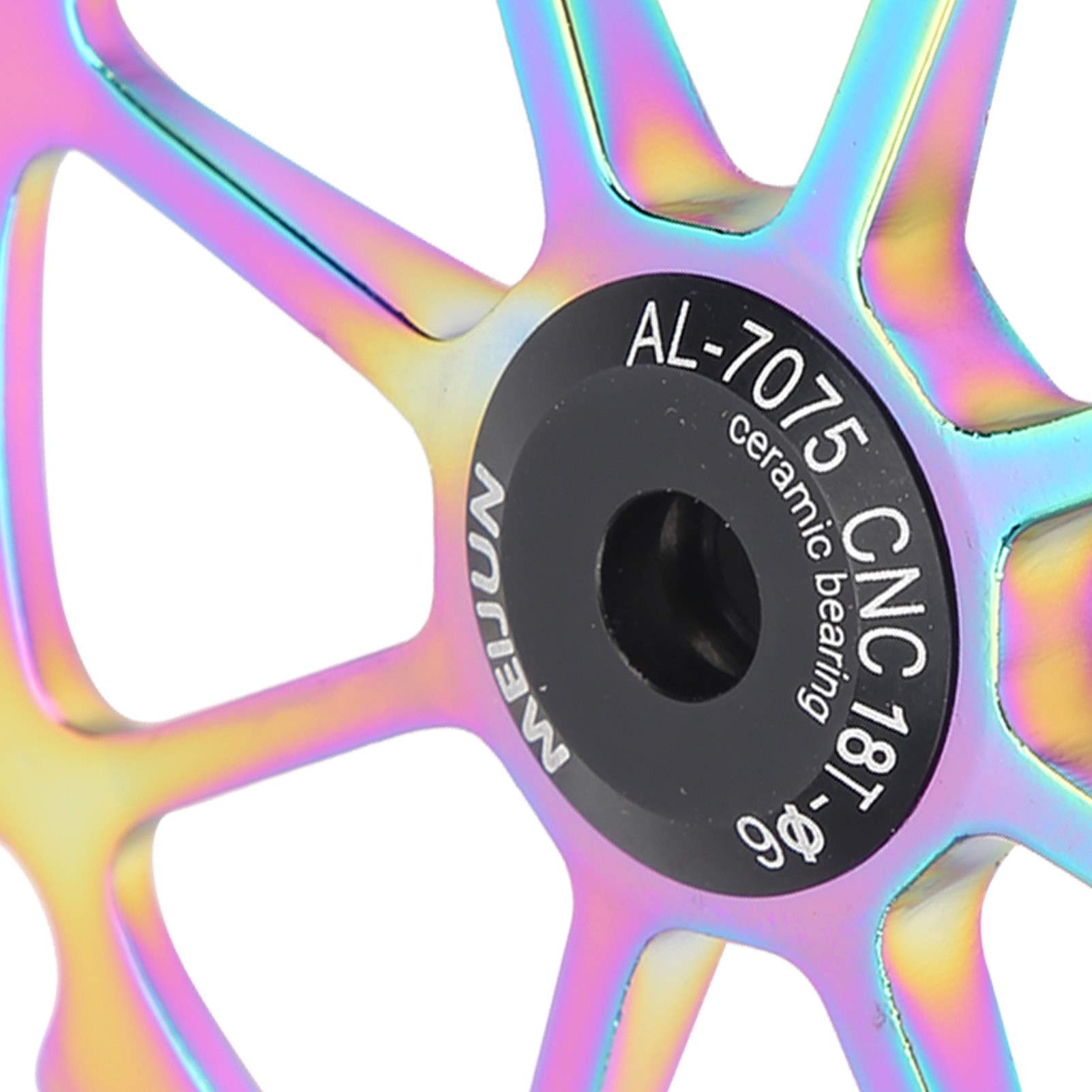 Kuuleyn Puleggia Deragliatore 18T Multicolore Ceramica