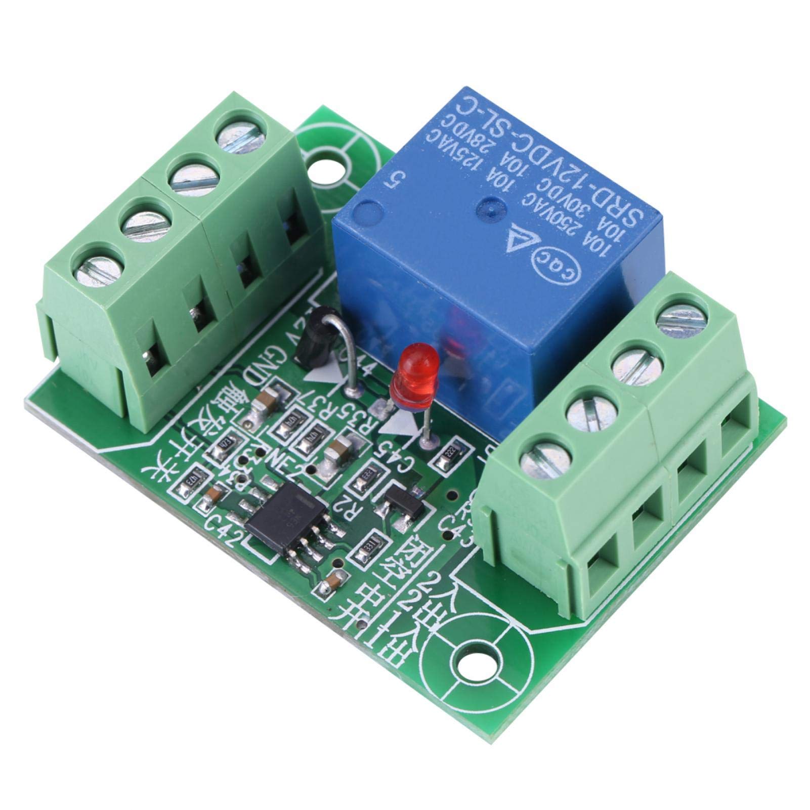 Kuuleyn Modulo Relè Bistabile 1 Canale DC 12V Morsetti Vite