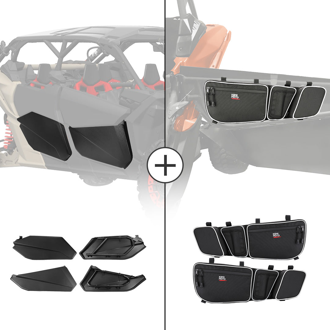 KEMIMOTO Maverick X3 MAX pannelli porta bassi kit 4 pezzi