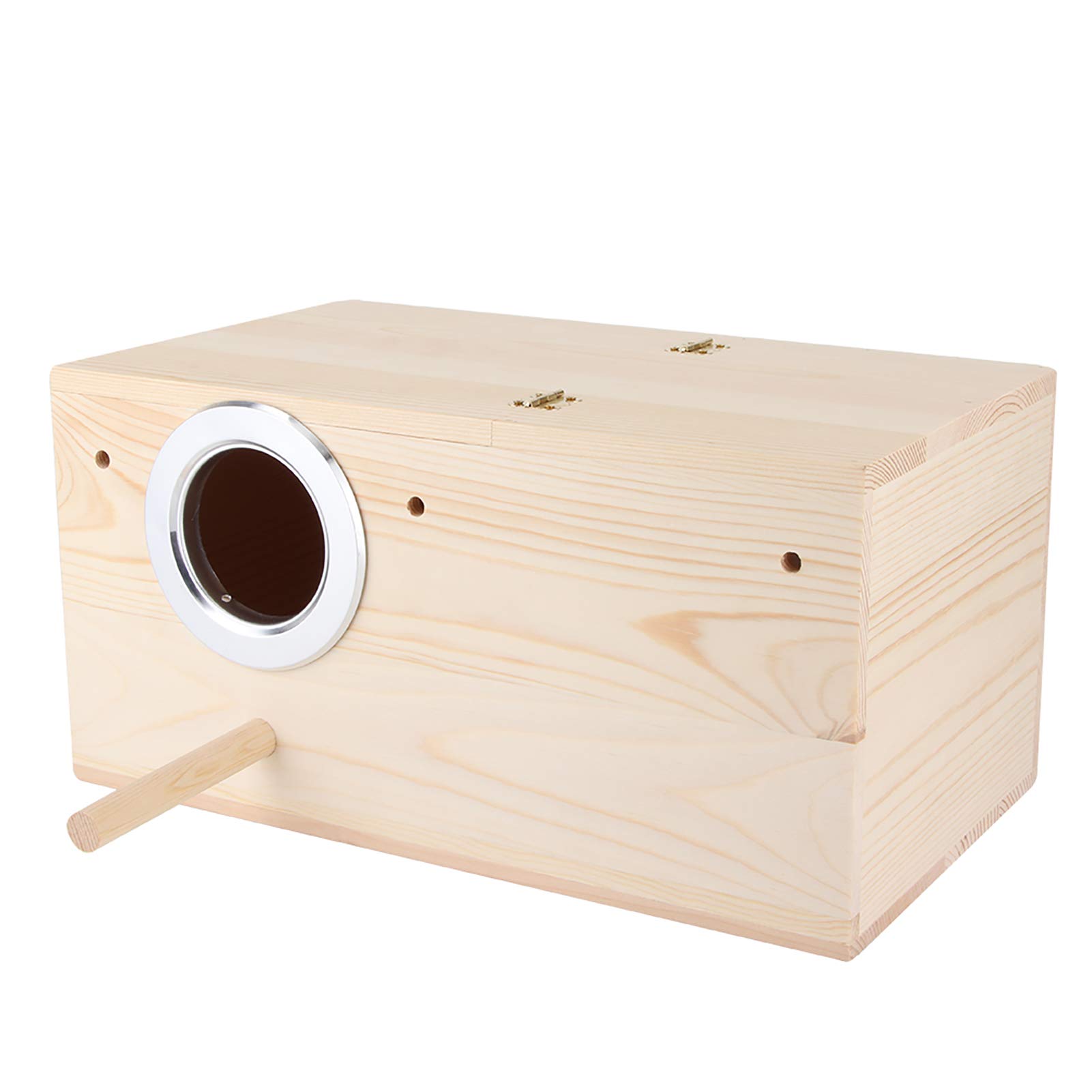 Hapivida Nido Uccelli Legno 34x19,5x17 cm per Parrocchetti