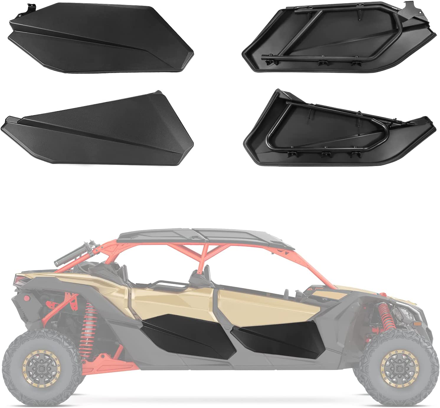 Kemimoto portiere basse + parafanghi Can-Am X3 Max
