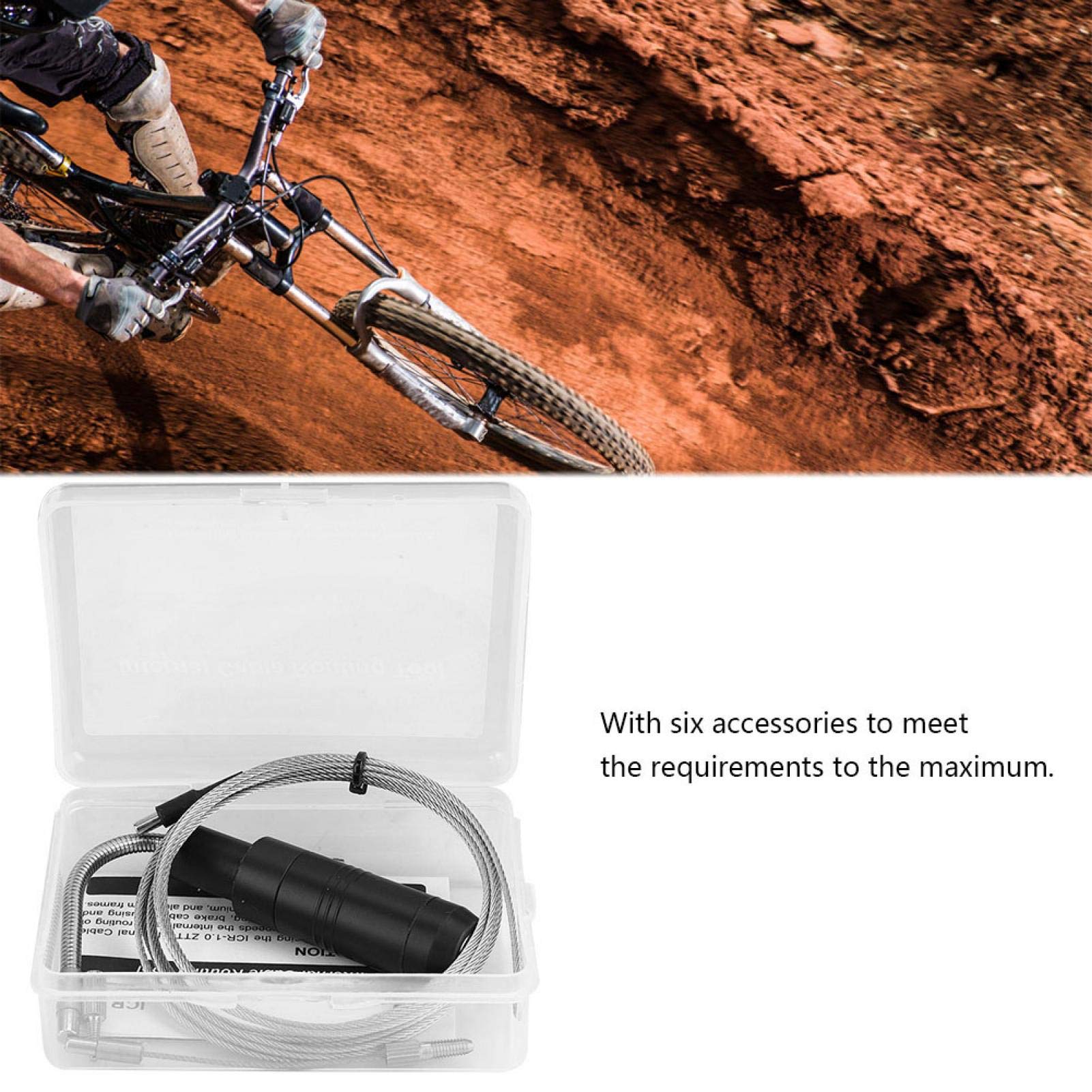 Kuuleyn Kit Passacavi Bici Magnetico 6 Pezzi