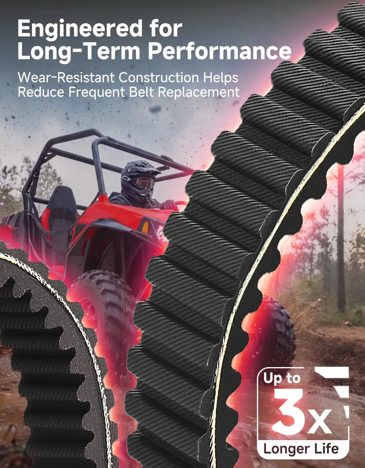 KEMIMOTO RZR Trail cinghia trasmissione 3211172