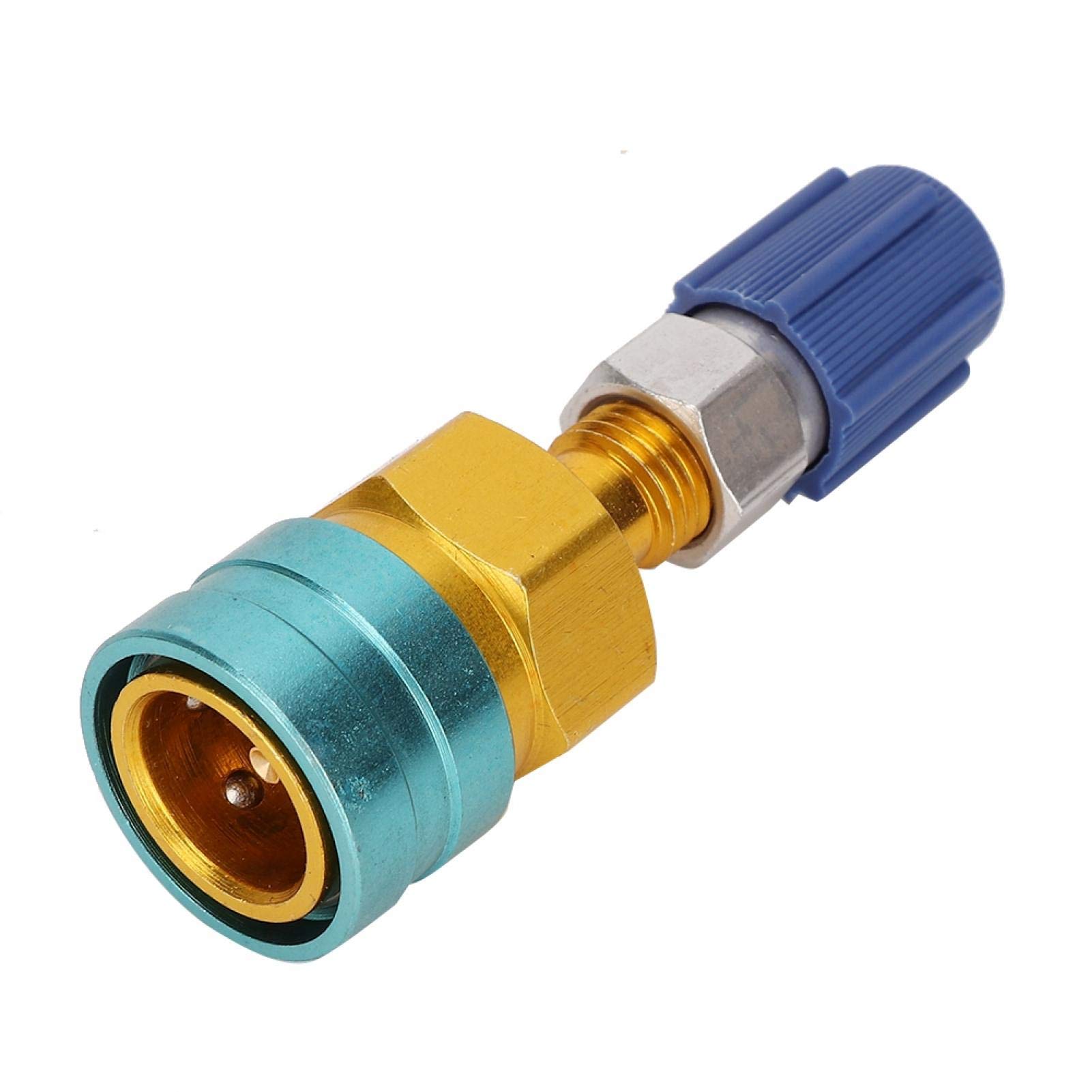 Kuuleyn QC1234L adattatore clima auto lato bassa R1234YF ottone