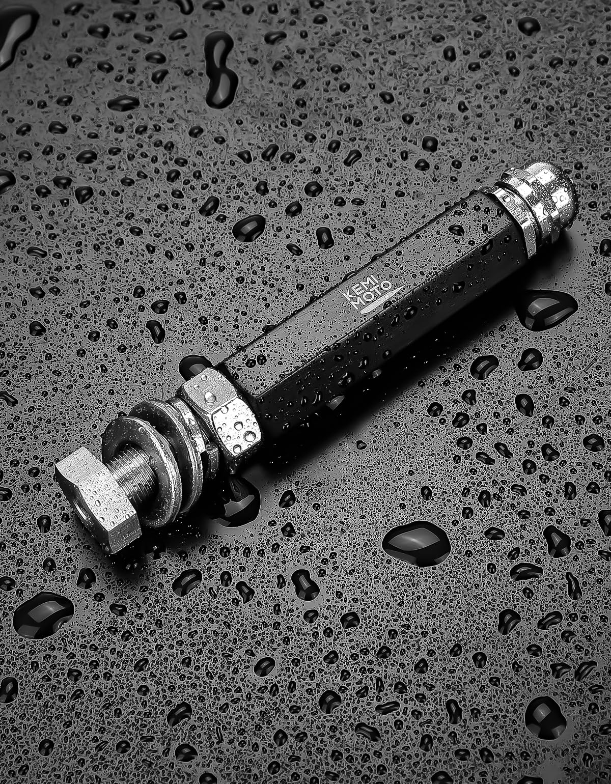 Kemimoto supporto bandiera 6,3 mm asta moto UTV nero