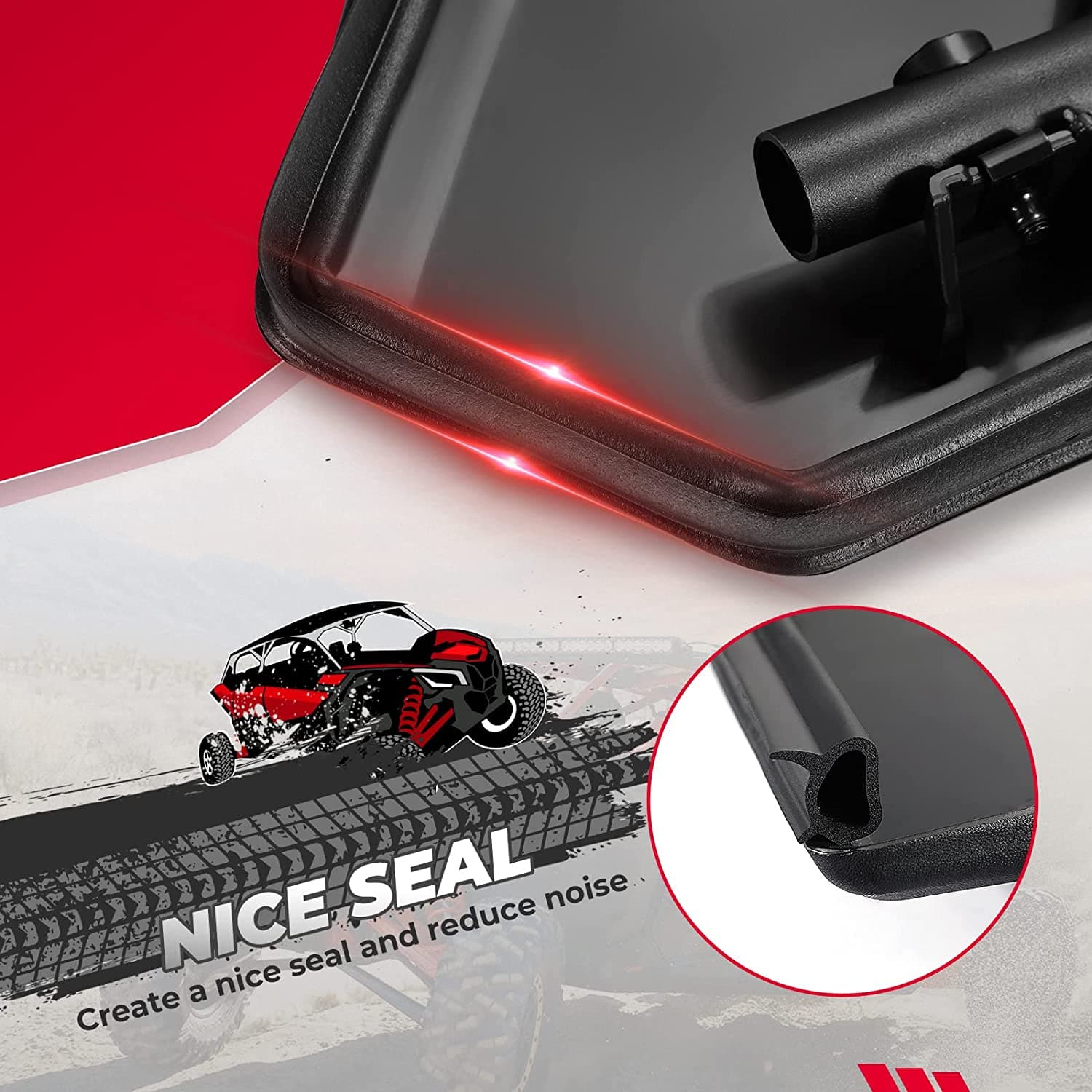 KEMIMOTO Pannelli Porta Inferiori Maverick X3 MAX 4pz Acciaio