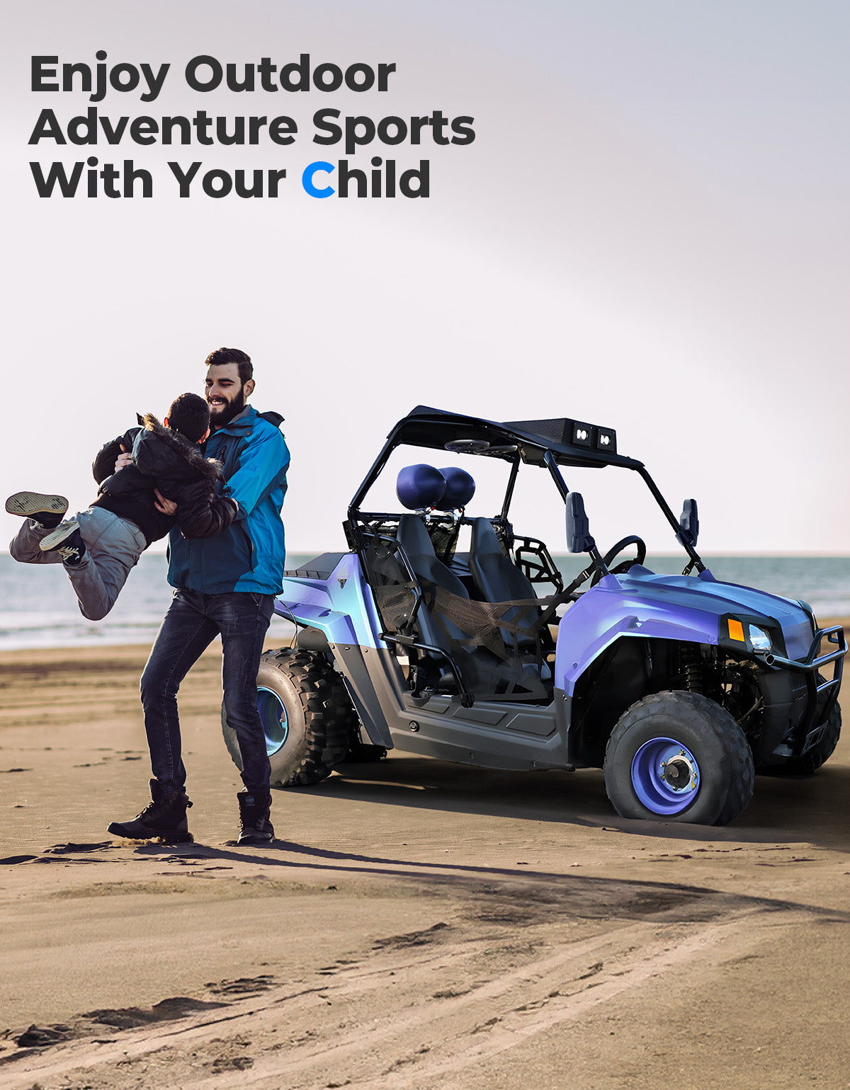 KEMIMOTO RZR 170 specchietti laterali UTV youth coppia