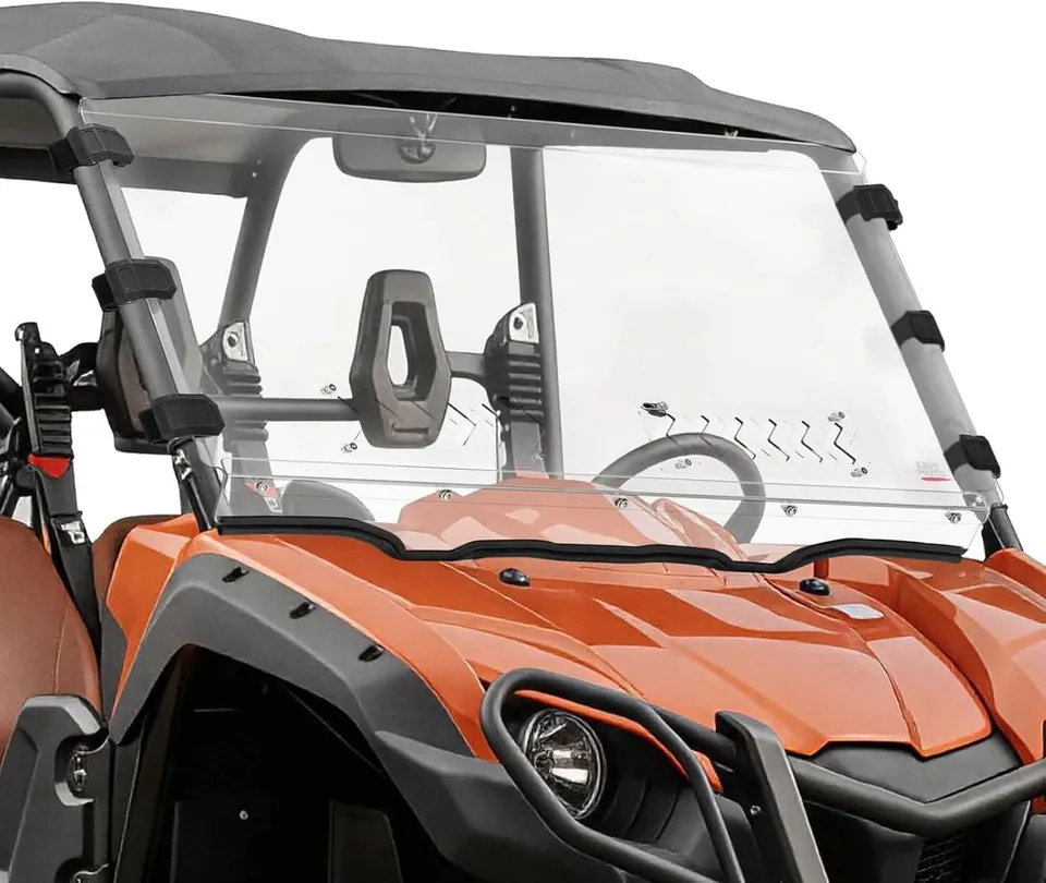 KEMIMOTO parabrezza scorrevole Yamaha Viking PC ventilato