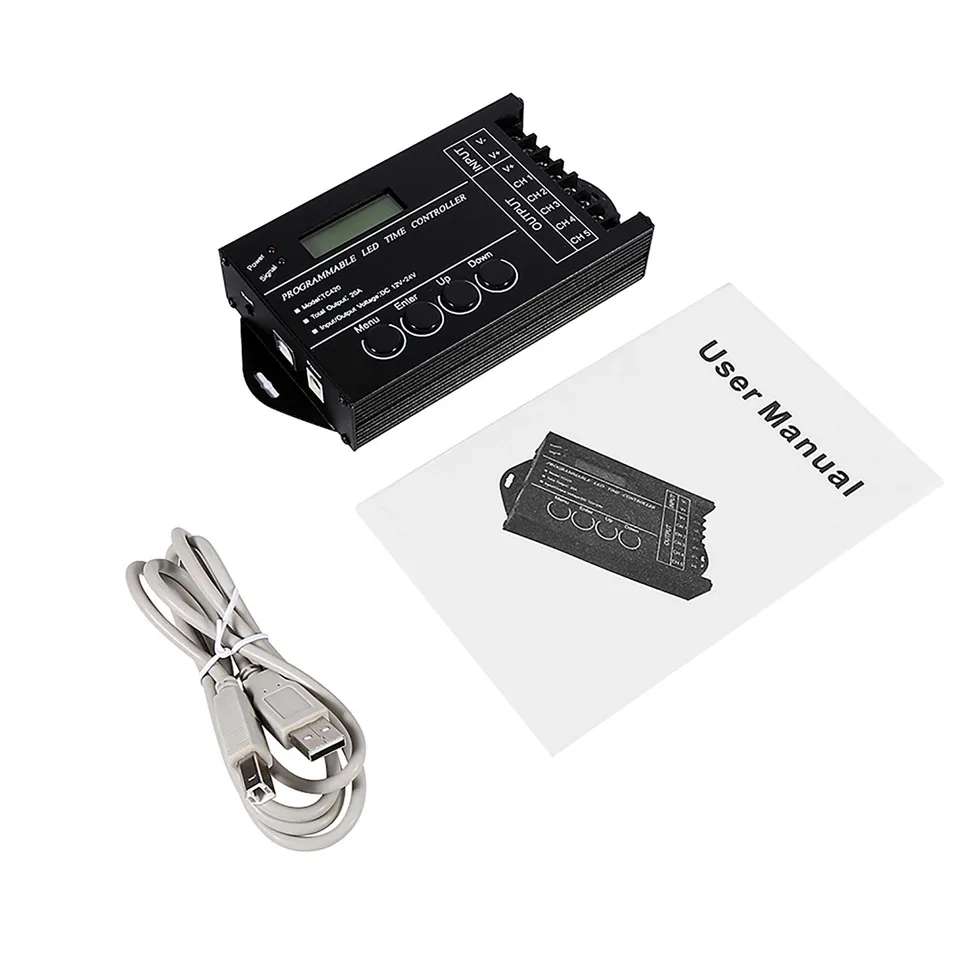 Kuuleyn Controller LED Timer 5 Canali DC12-24V 20A