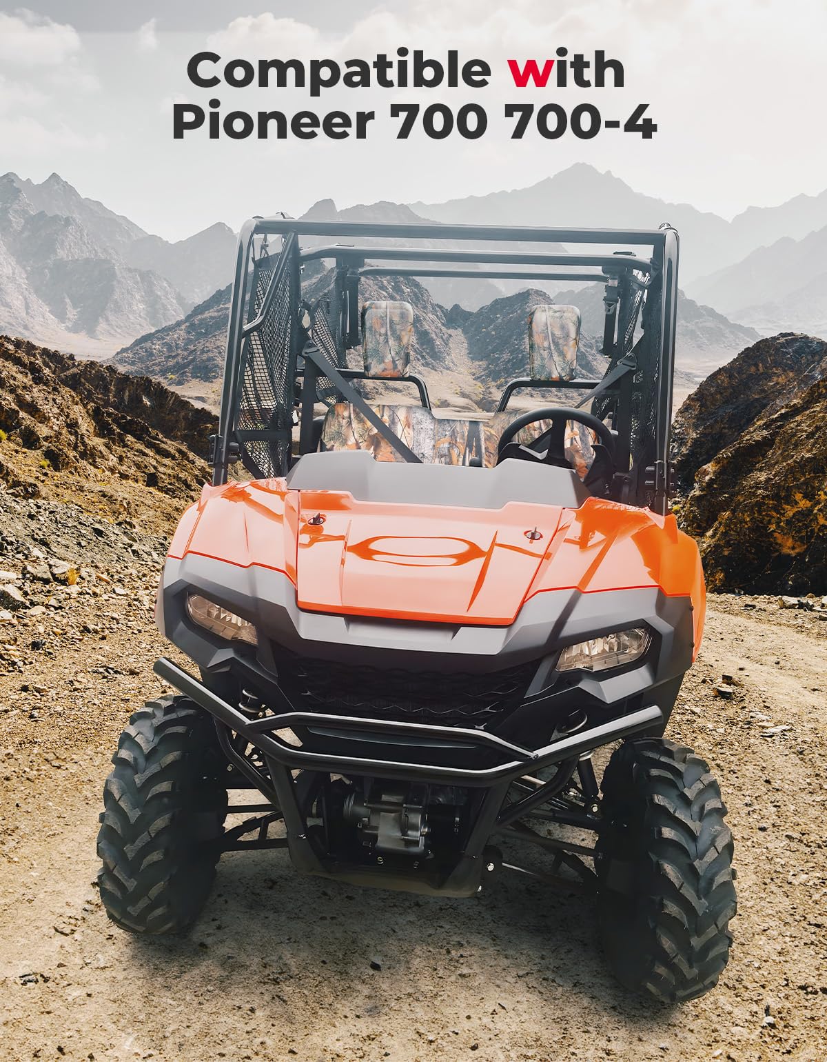 Kemimoto Pioneer coprisedili Honda Pioneer 700 mimetici idrorepellenti