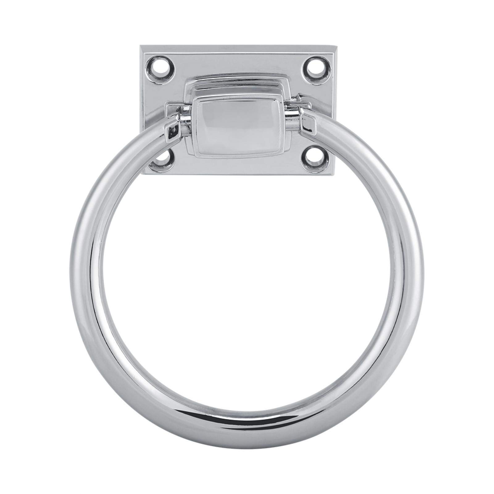 Kuuleyn Battente Porta Anello Inox Argento 111 mm