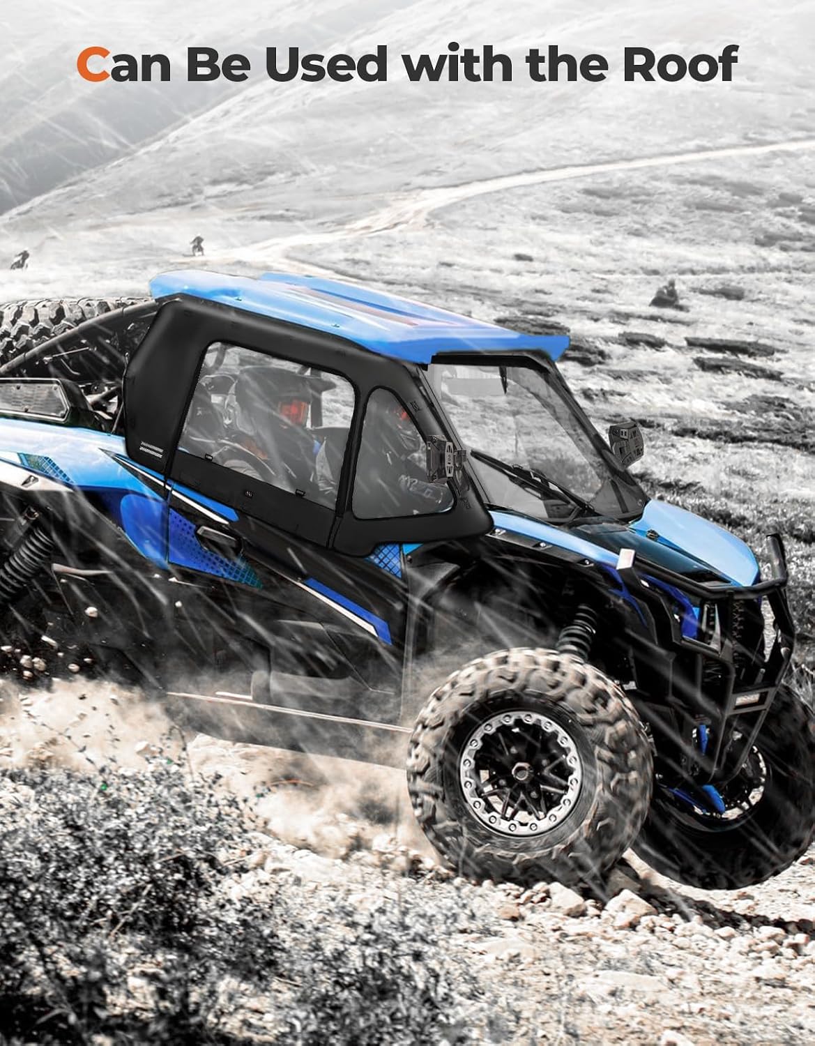 KEMIMOTO Porte Superiori Trasparenti Teryx KRX 1000