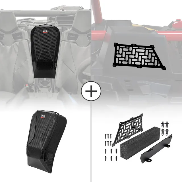 Kemimoto Maverick X3 kit insonorizzazione e borsa centrale
