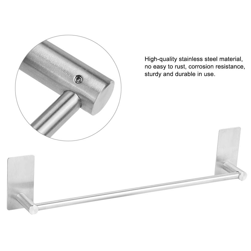 Kuuleyn Portasciugamani Parete Acciaio Inox Autoadesivo