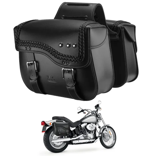 KEMIMOTO F1801-04601BK borsa laterale moto 30L impermeabile