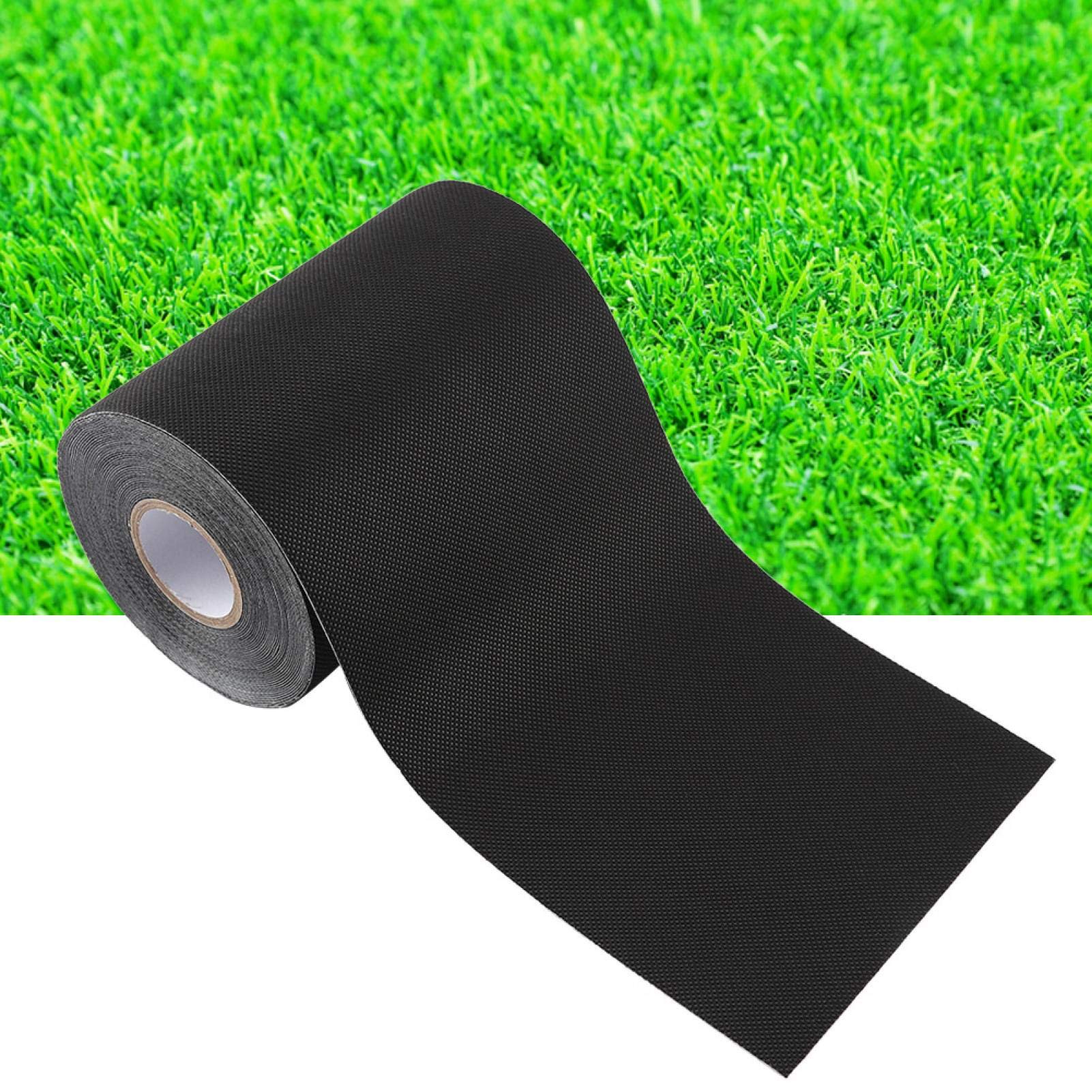 Kuuleyn Nastro Giunzione Erba Sintetica Nero 15x1000 cm