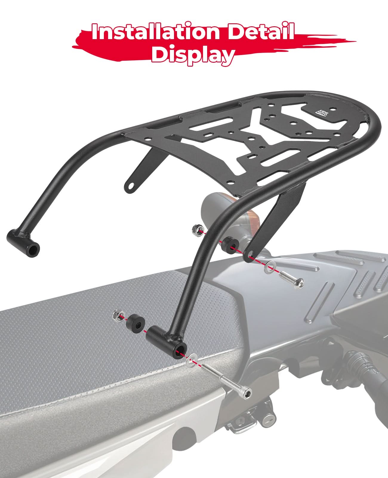 Kemimoto portapacchi posteriore Yamaha XT250 2008-2025