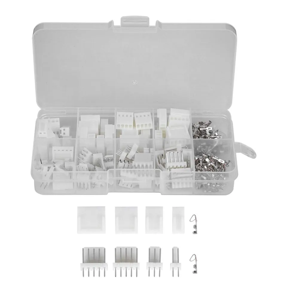 Kuuleyn JST-XH kit connettori elettrici 230 pezzi 2/3/4/5 pin