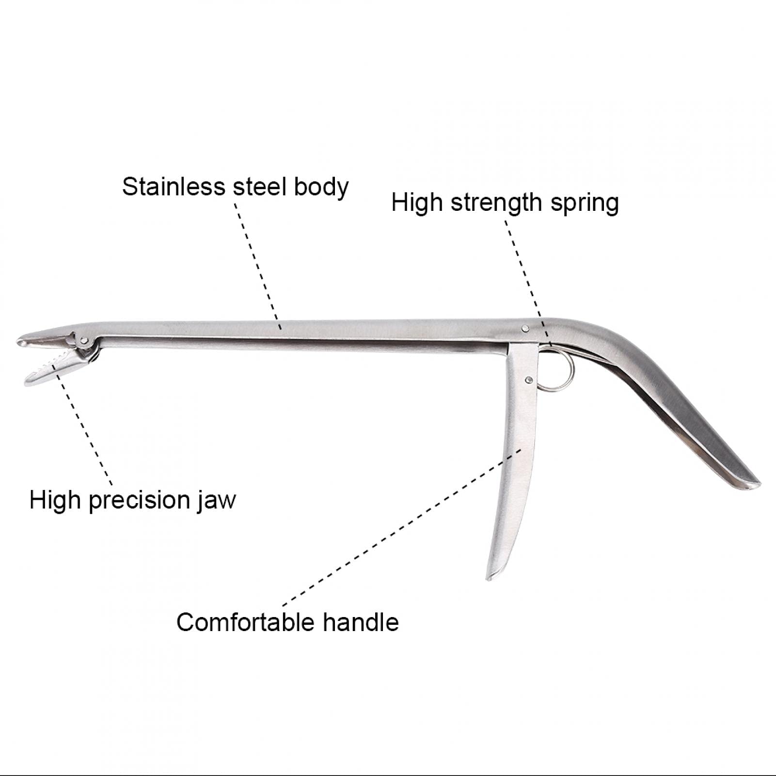 Kuuleyn Slamatore Ami da Pesca Acciaio Inox 29 cm Molla
