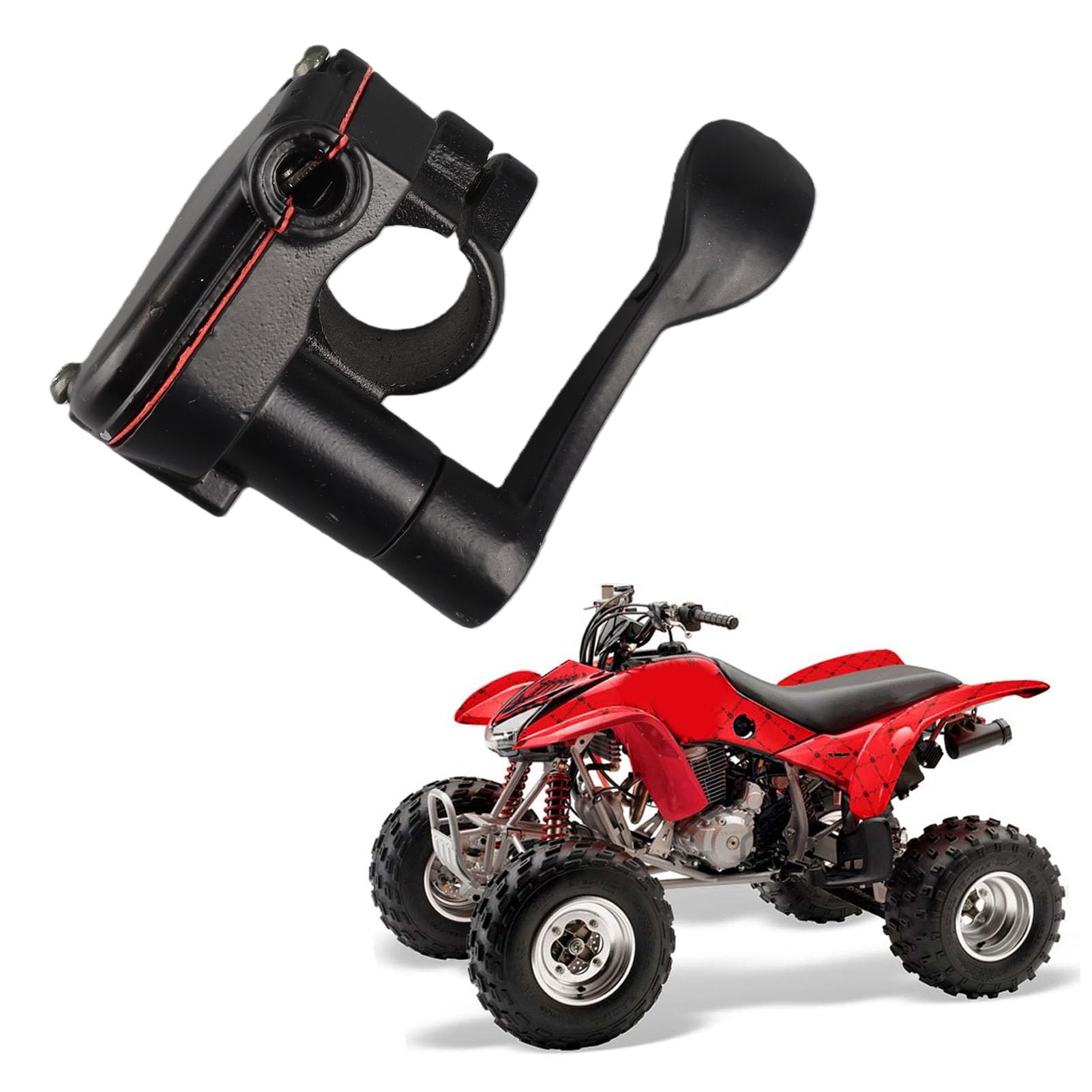 AOWINHIT Comando Gas 22 mm Quad ATV Metallo