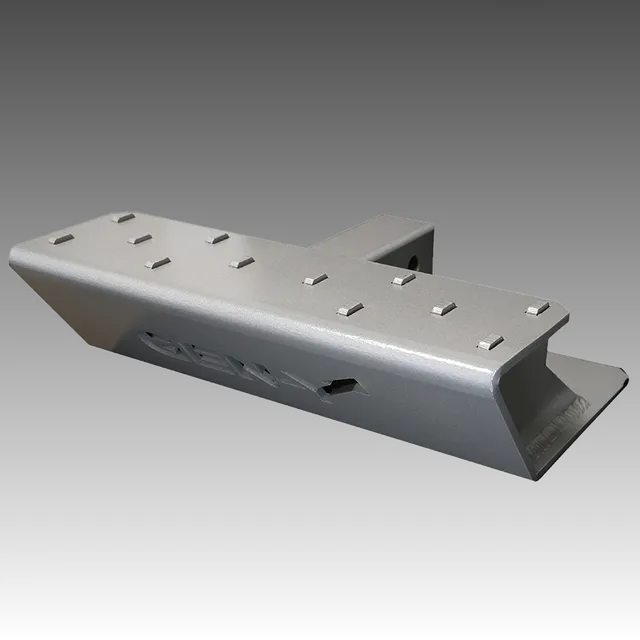 GEN-Y Hitch Skid Plate copertura gancio traino 2 pollici alluminio