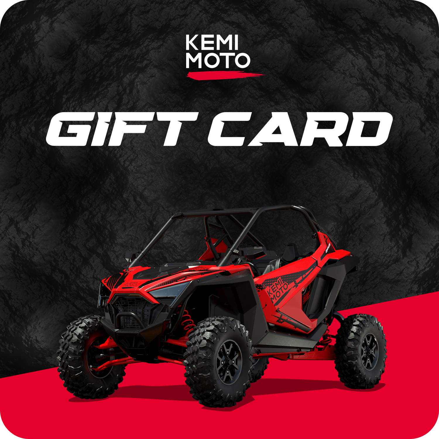 KEMIMOTO Carta Regalo Accessori Moto UTV Importo 100