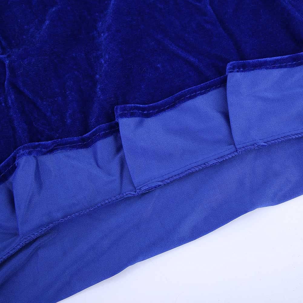 Kuuleyn Copertura Panca Pianoforte 75x35 cm Tessuto Blu