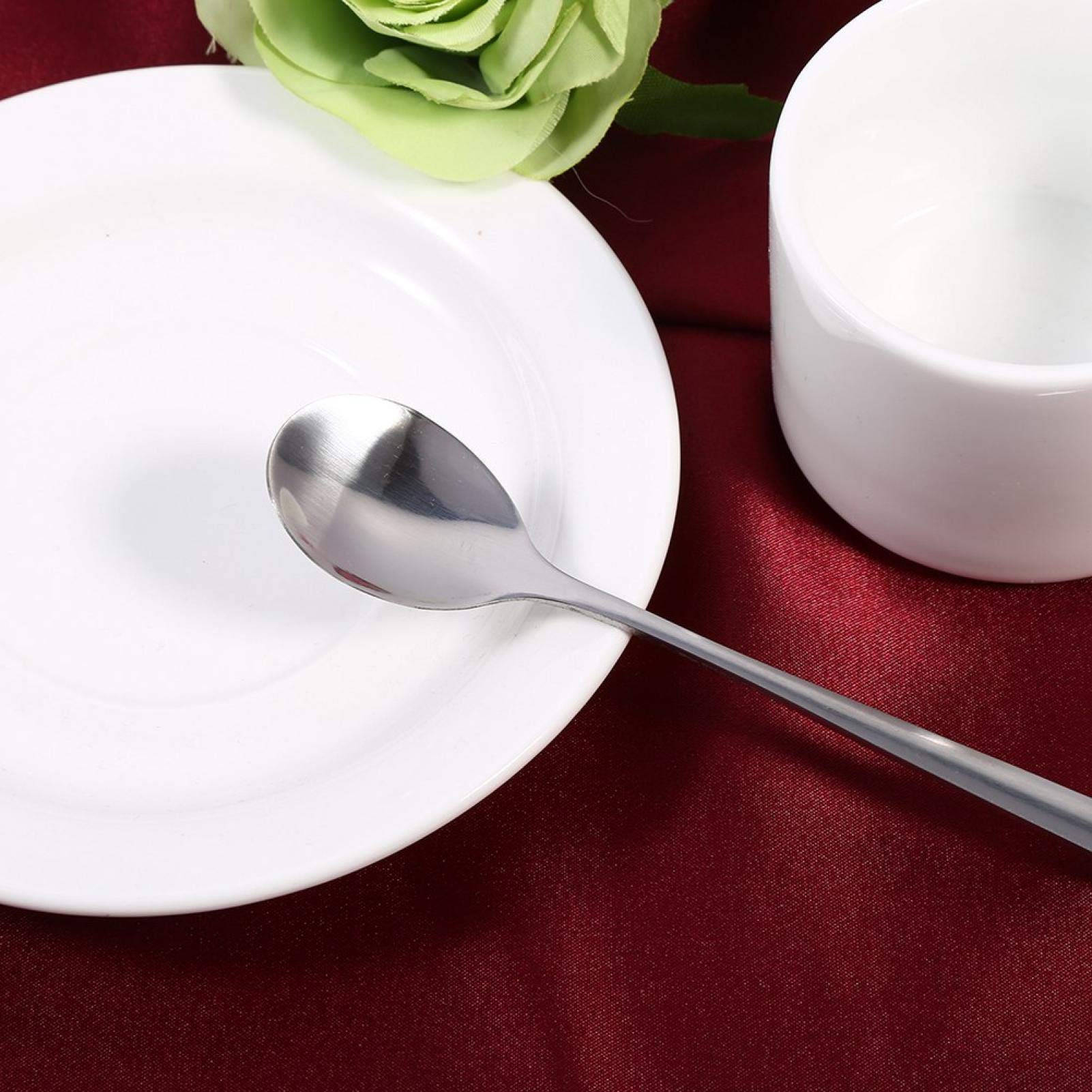 Kuuleyn cucchiai da tavola manico lungo 6 pezzi inox