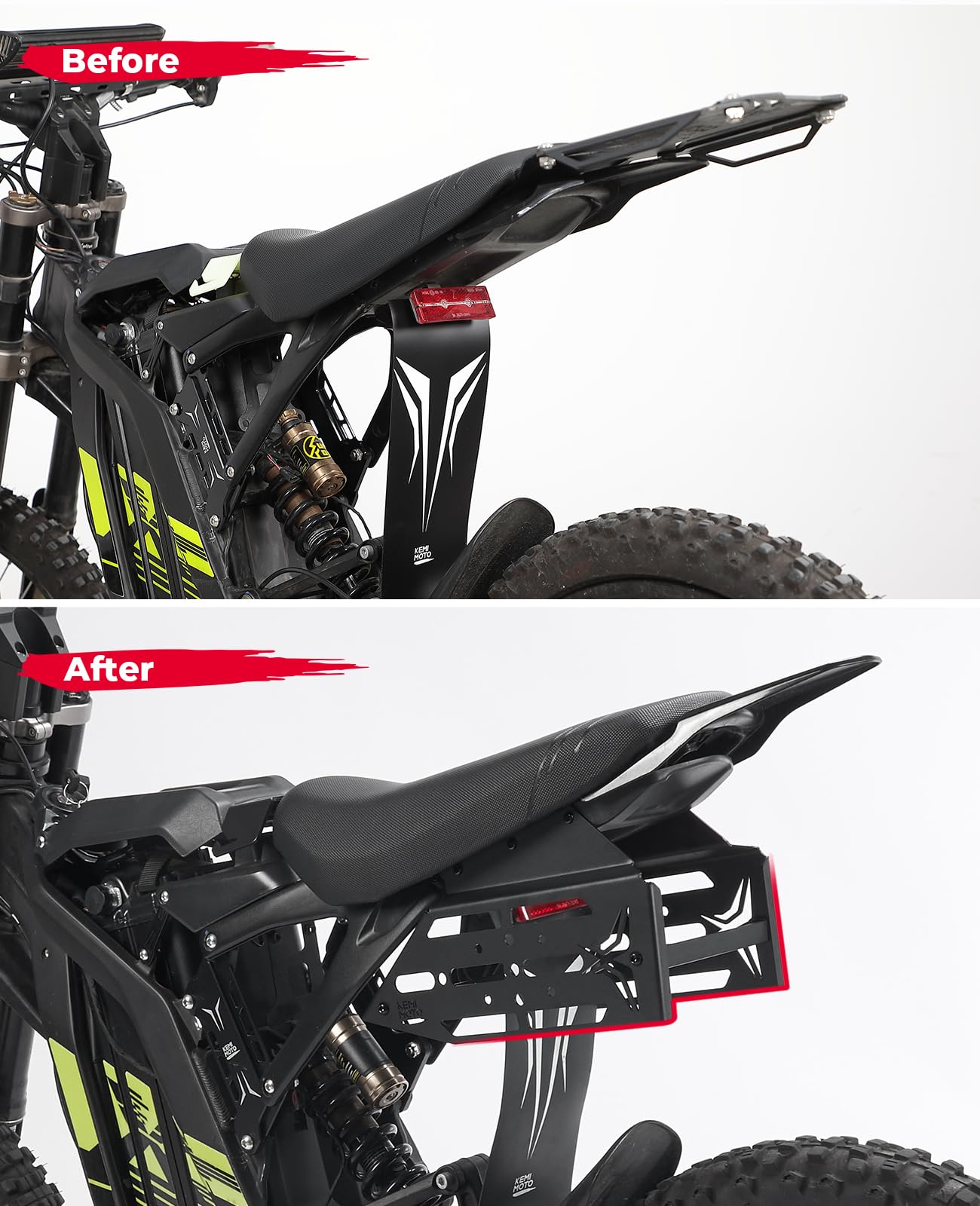 KEMIMOTO telaietti laterali portaborse Sur-Ron Light Bee 30lb